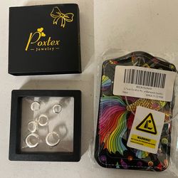 New Poxter Jewelry Earrings 3$ and 2 Pack Goldfish PU ….e Backpack Quickly  2$