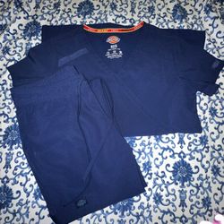 Dickies Scrub Set- Navy Blue