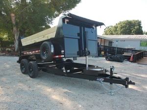 AMP 6 x 12 Buildable Side Dump Trailer 10k
