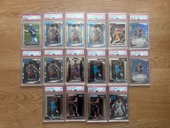 NBA & NFL , Graded Cards PSA Slab Lot