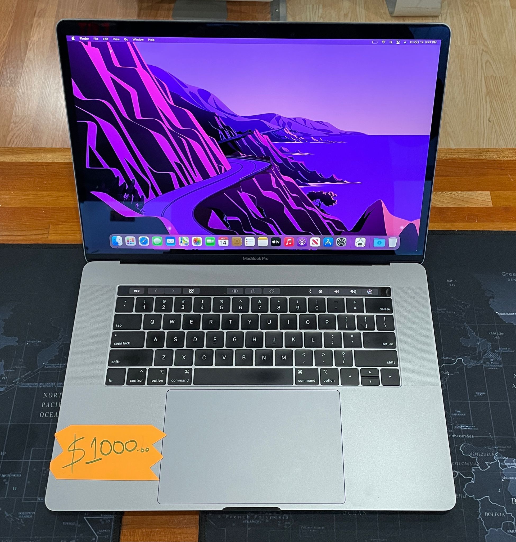 Apple MacBook Pro 15” 2019 Core i7 32GB RAM 256GB SSD
