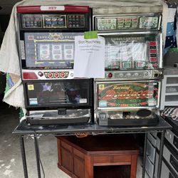 Slot machines token operated $125 each discount when buying two