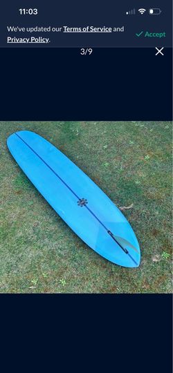 9’6 Hank Byzak Longboard