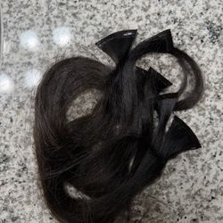 Dark Brown/black Natural Human Hair 