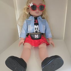 Disney ily 4EVER Articulated Dolls with Fanny Pack, Popular Characters, 18