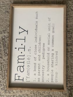 Farmhouse Chic family Decor