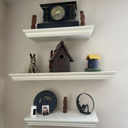 Pottery Barn Floating Display Ledge Shelf 