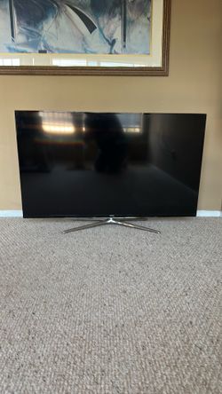 55 inch Samsung TV with Samsung soundbar surround sound