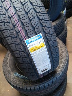 New set of tires Goodyear 265 65 18