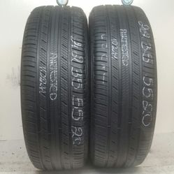 2 Tires 235 55 20 Michelin premier ltx no repairs