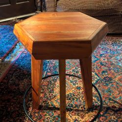 Wooden Bar Stool