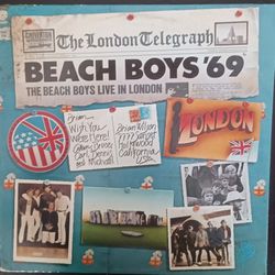 "The Beach Boys '69 Live in London" 1976 Capitol Orig 1st Press ST-11584~EX/EX