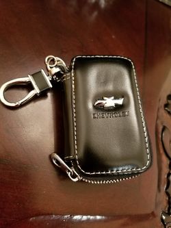 Key chain remote/change. Chevrolet embossed and logo