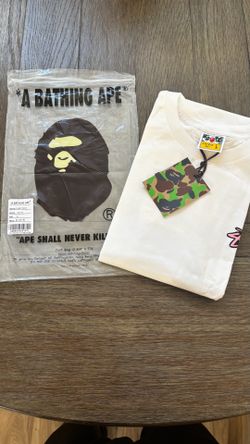 Bape x stussy shirt