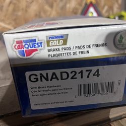 Brake Pads GNAD2174 Carquest Gold 