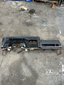 Jeep Wrangler XJ Grey Dash 1984 through 1996