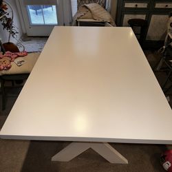 White Dining Table Farmhouse 