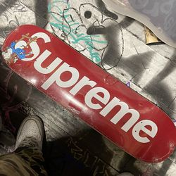 Supreme Smurf Skateboard 