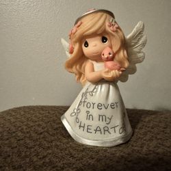 Collectible Rare Precious Moments Figurine  Forever In My Heart