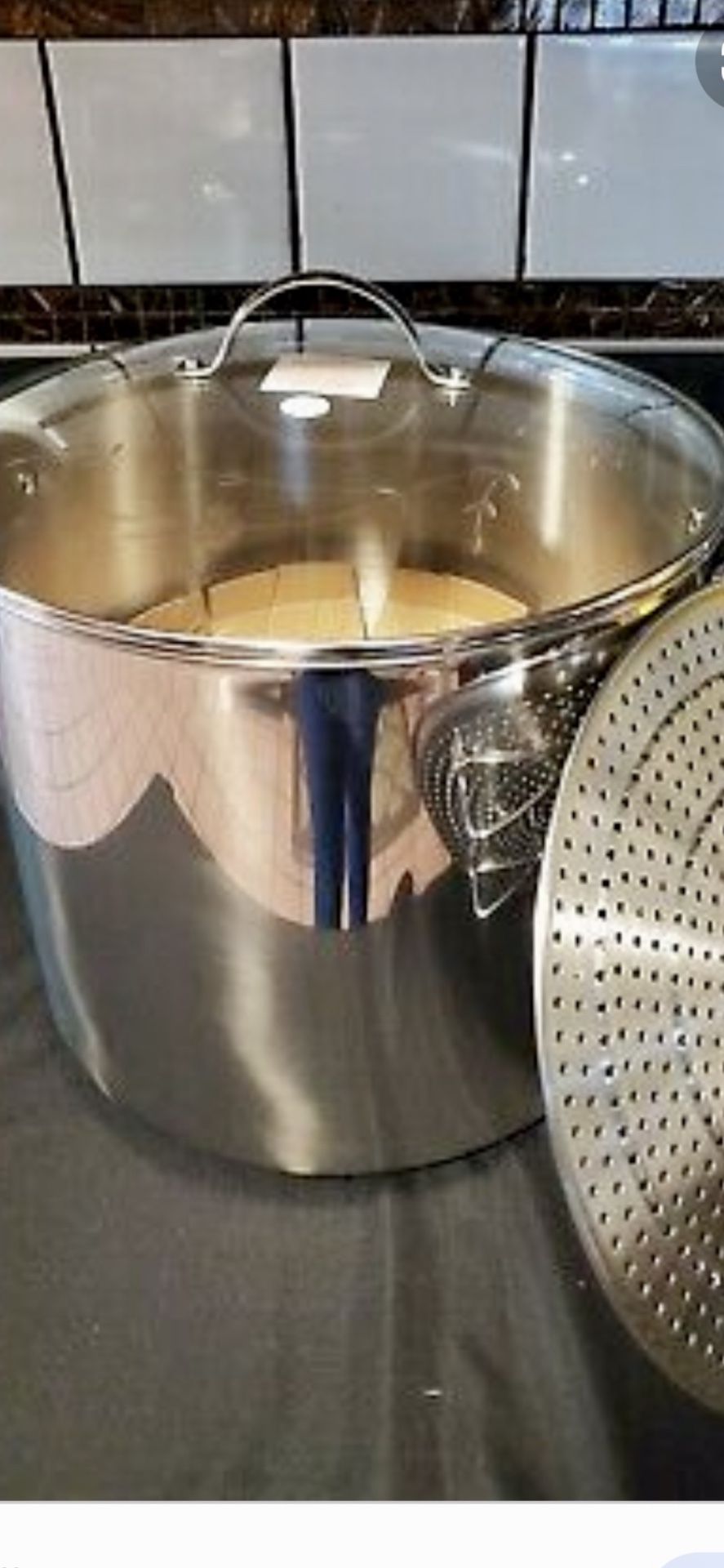 Princess House 30Q with steel steamer