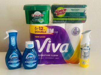 VIVA PAPER TOWELS - KITCHEN HOUSEHOLD BUNDLE
