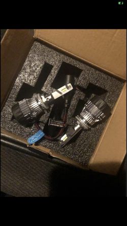 KATANA 880 LED Headlight Bulbs w/Mini Design,10000LM 6500K Cool White CREE Chips All-in-One Conversion Kit