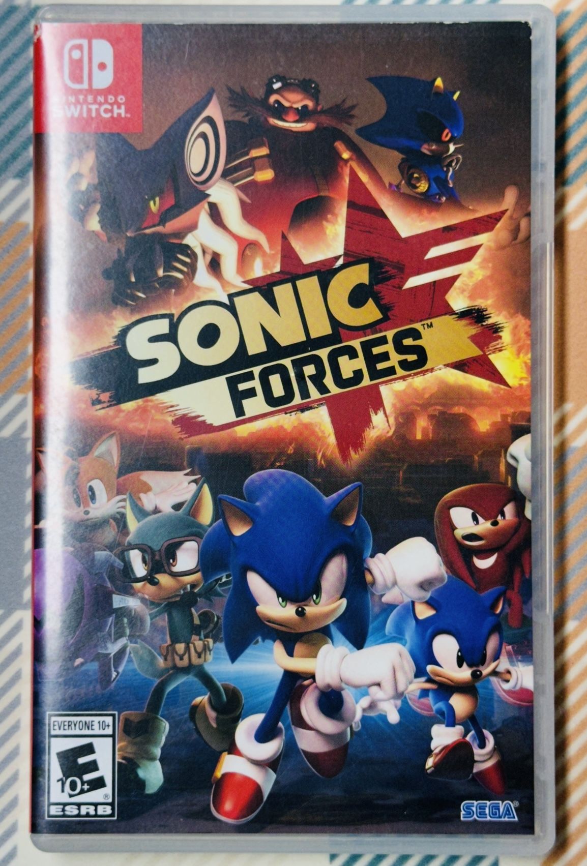 Sonic Forces (Nintendo Switch, 2017) Tested/Works With Case Fast Shipping G68