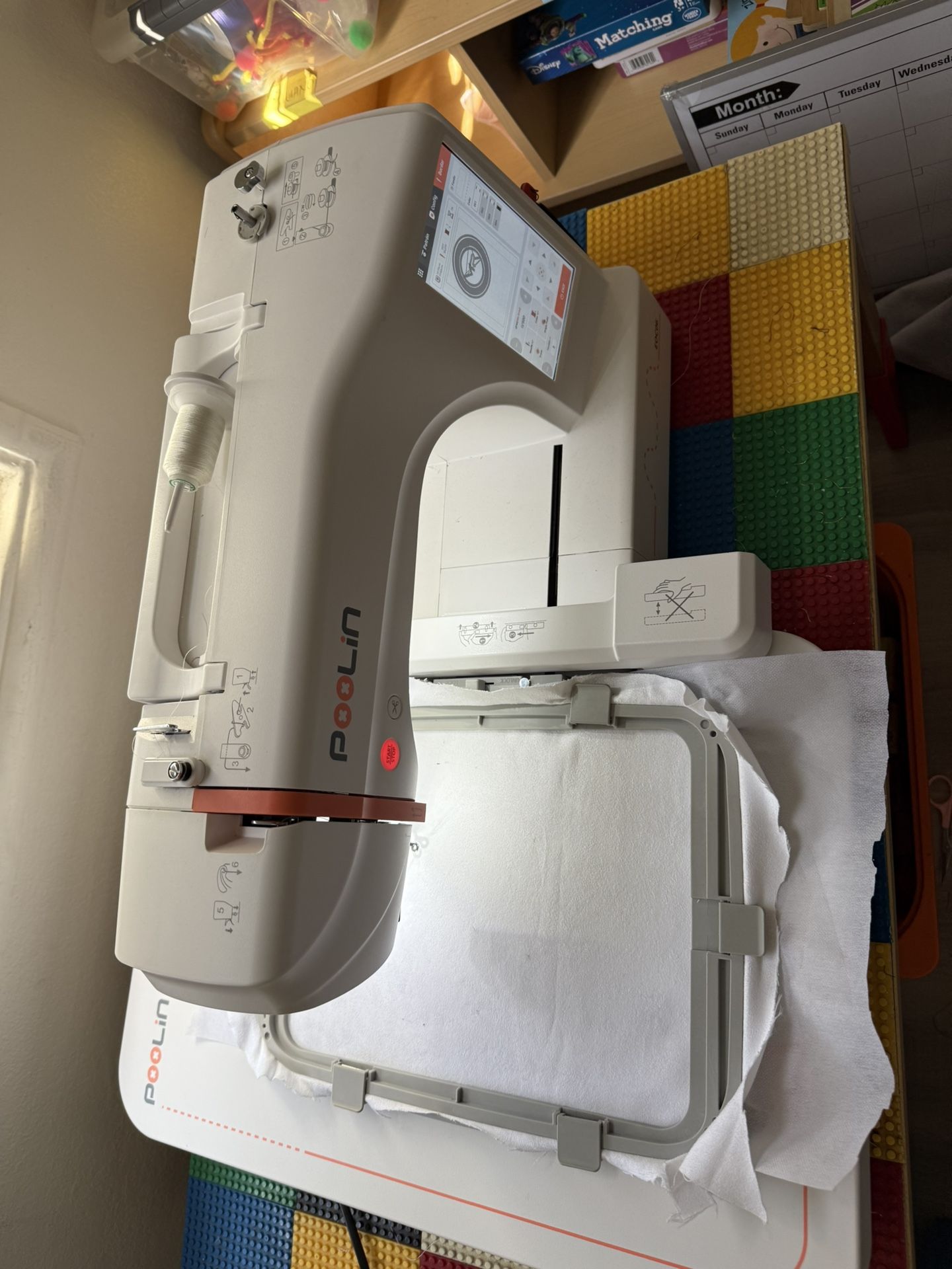 Poolin Embroidery Machine For Sale  Or Trade 