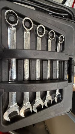 Large Craftsman Wrench Set tools