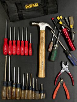 TOOLS AND TOOL BAG