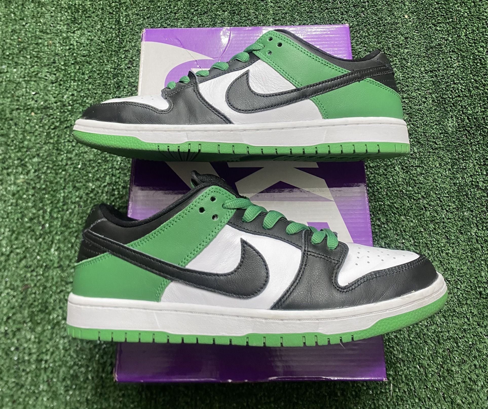 Nike SB Dunk Low Classic Green size Close To VNDS
