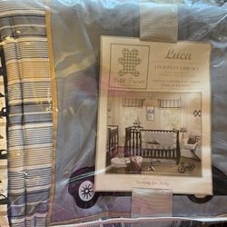 Crib 4 Set Bedding Luca