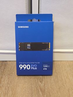 Samsung 990 EVO Plus 4TB M.2 PCI Express NVMe SSD Brand New Sealed Box