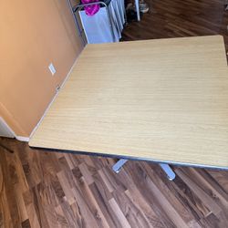 Industrial School table