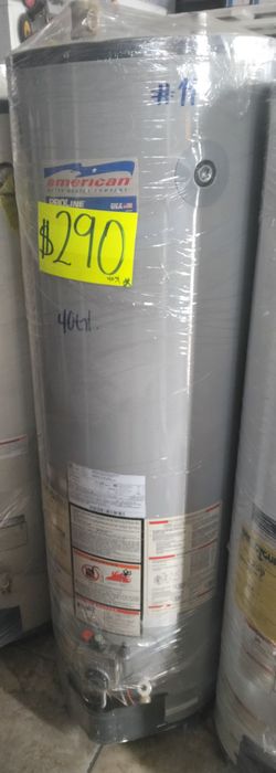 AMERICAN 40GL WATER HEATER 💦