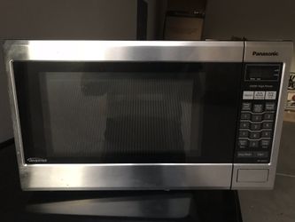 Panasonic 1.2 cu ft stainless steal inverter microwave