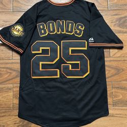 Giants Barry Bonds black Jersey 
