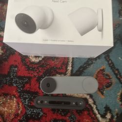 Google Nest And Doorbell (2 Wireless Cams Plus Doorbell!) 