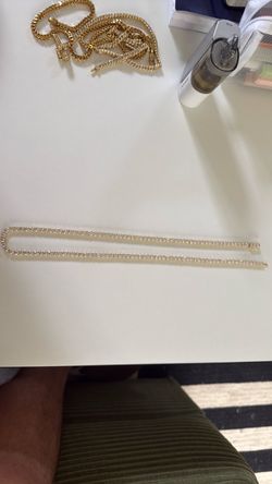 Jaxxon Gold tennis chain