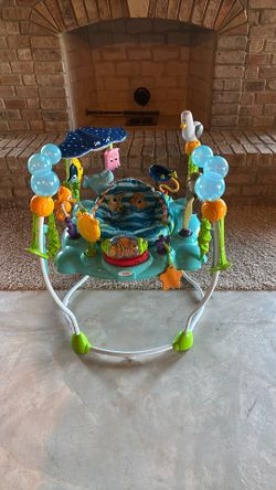 Disney Baby Finding Nemo Sea of Activities Jumper: Plays Music, Freestanding, Maximum 25 Lbs Capacity