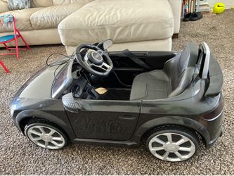 Audi electric car with remote and charger
