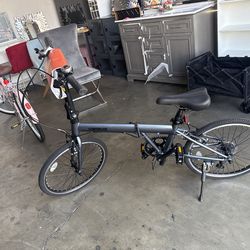 VIRIBUS Folding Bicycle for Adults, 20-inch 7-Speed ​​Folding Bike, Lightweight Compact Bicycle, Portable Folding Bikes for Adults, Men and Women, Com