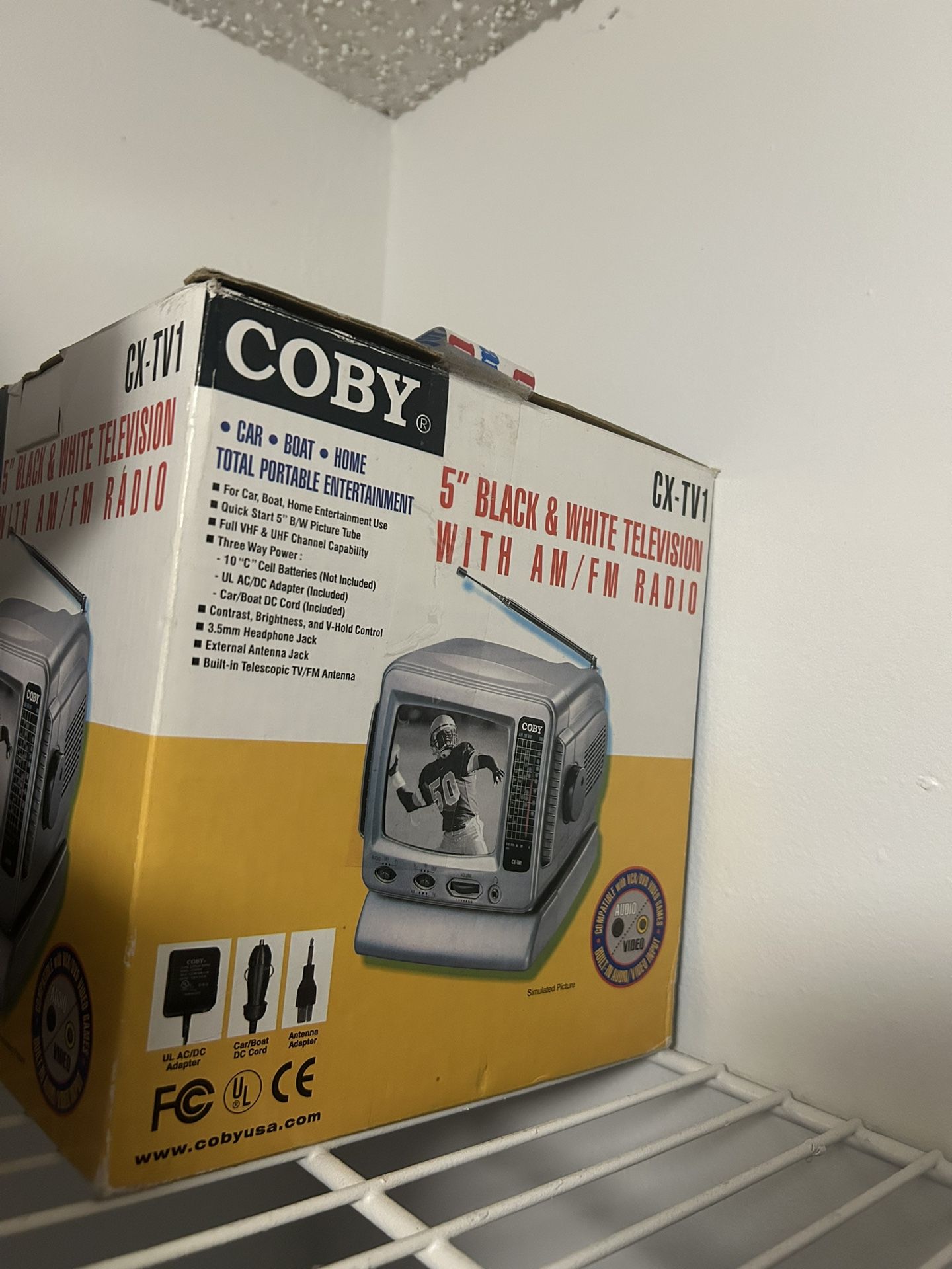 COBY PORTABLE TV
