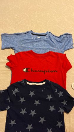Boys graphics T-shirt/ plain blue color Dri-fit