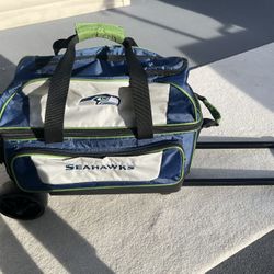 NFL Double Roller Seattle Seahawks 2-Bowling Ball Carrier