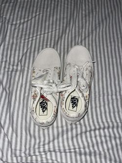 Vans floral pattern