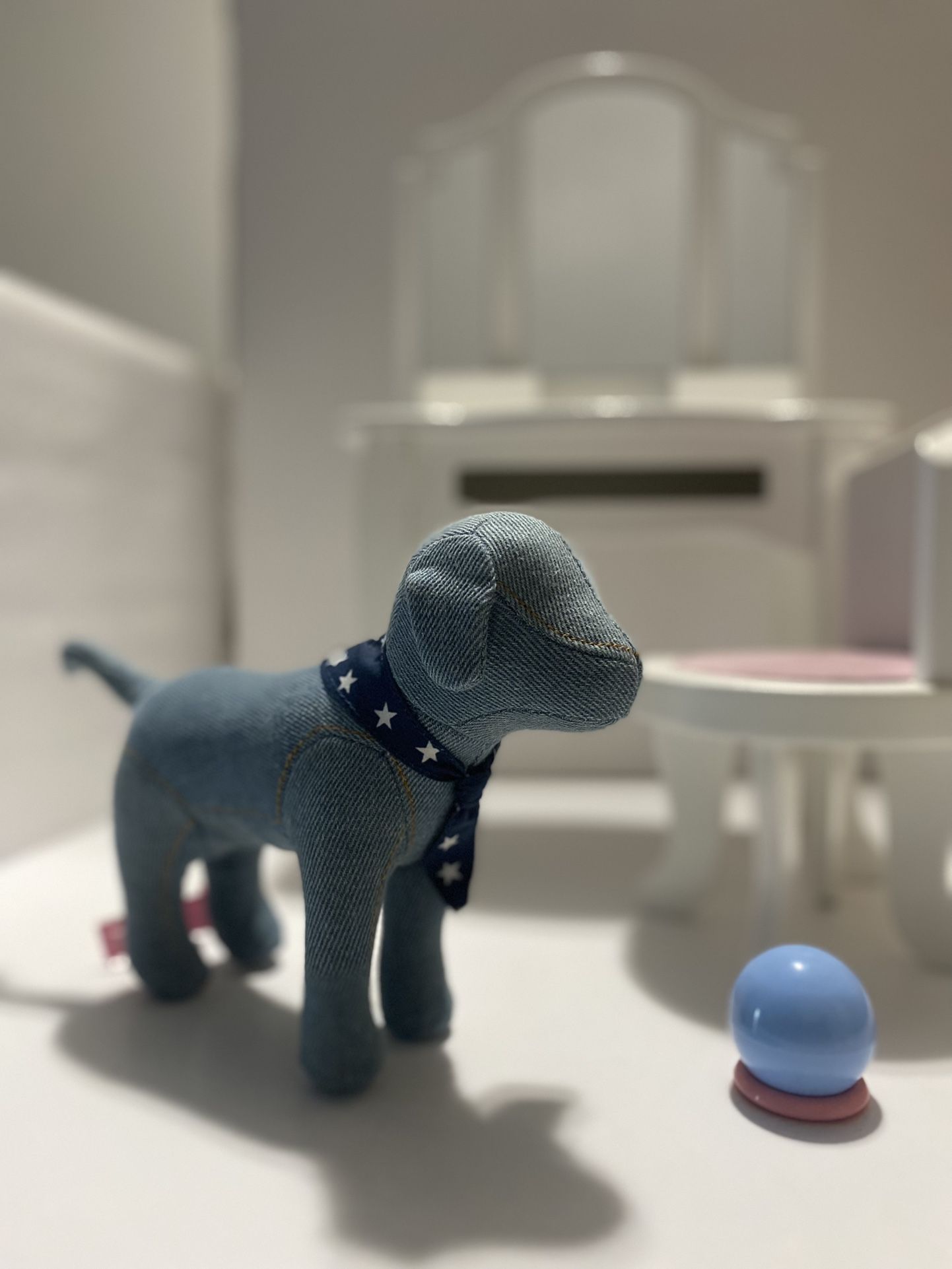 Victoria’s Secret PINK 2008 Mini Denim Dog Limited Edition