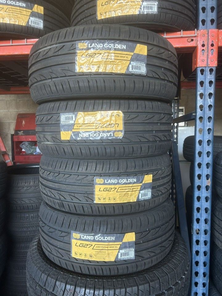 New Tires 235/45/18 Land Golden Tires