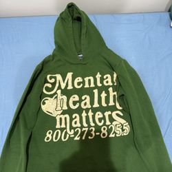 Euphoric 777 Mental Health Matters Hoodie Size S