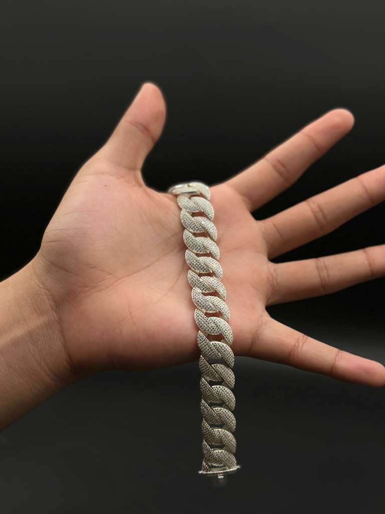 Sterling Silver .925 Bracelet With Zirconia